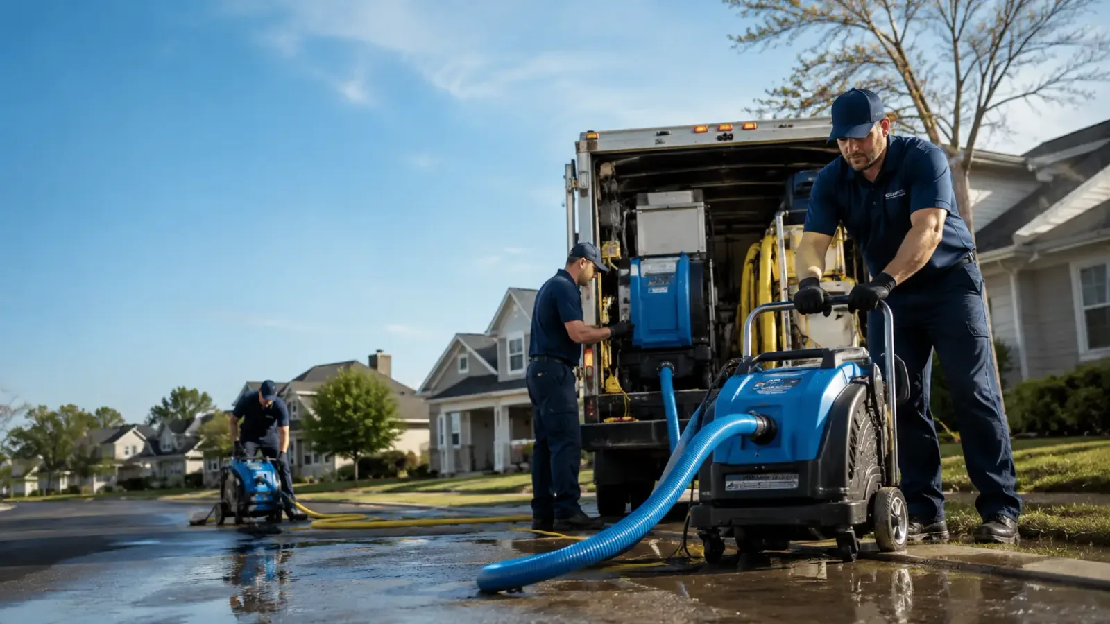 Flood Damage Cleanup in Vaughnsville, OH
